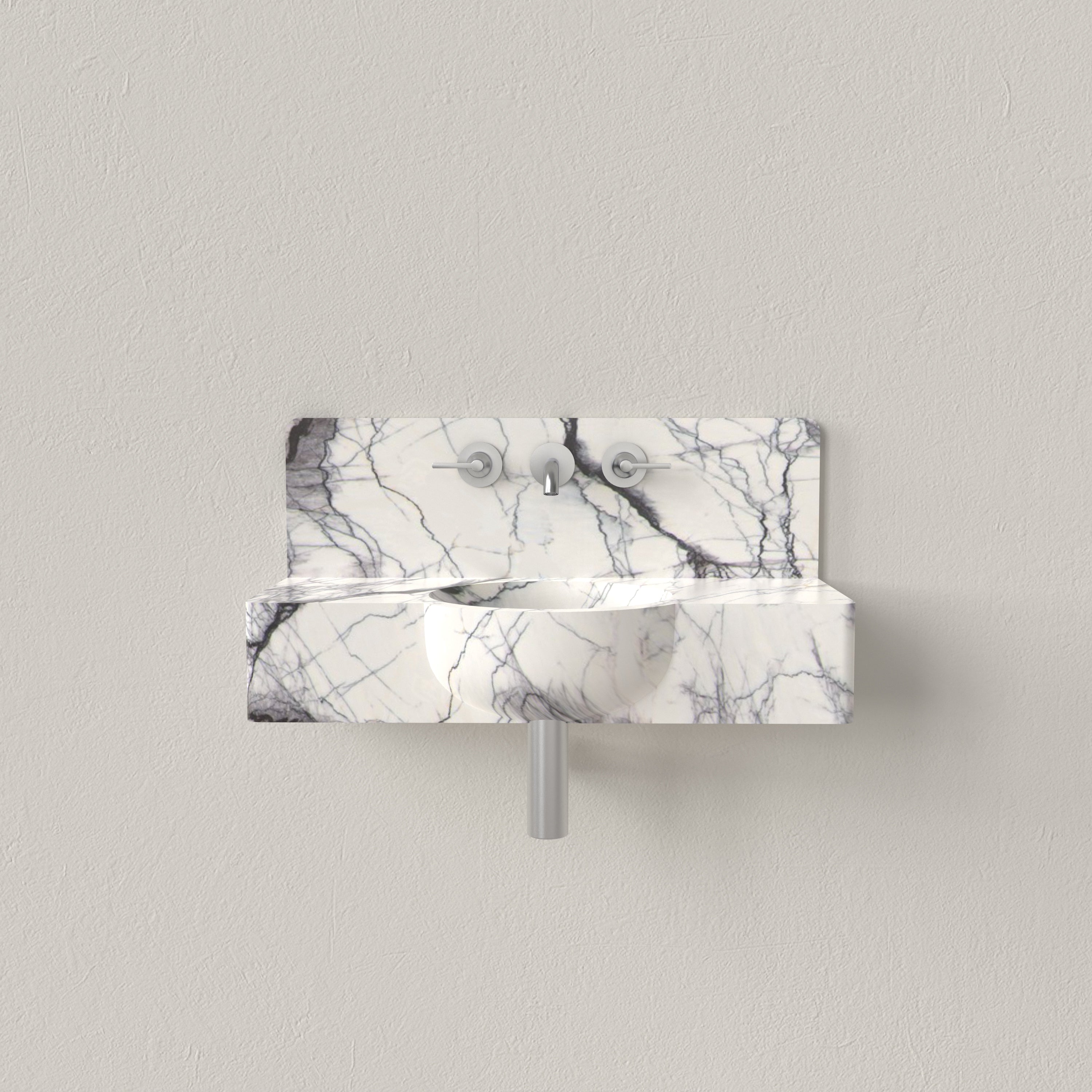 Milas Lilac Marble|Cloakroom Basin|Handcrafted