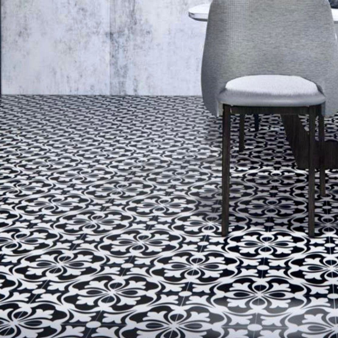 Italian Palazzo Encaustic Cement Tile – Handmade Luxury Floor & Wall Tile (20×20cm)