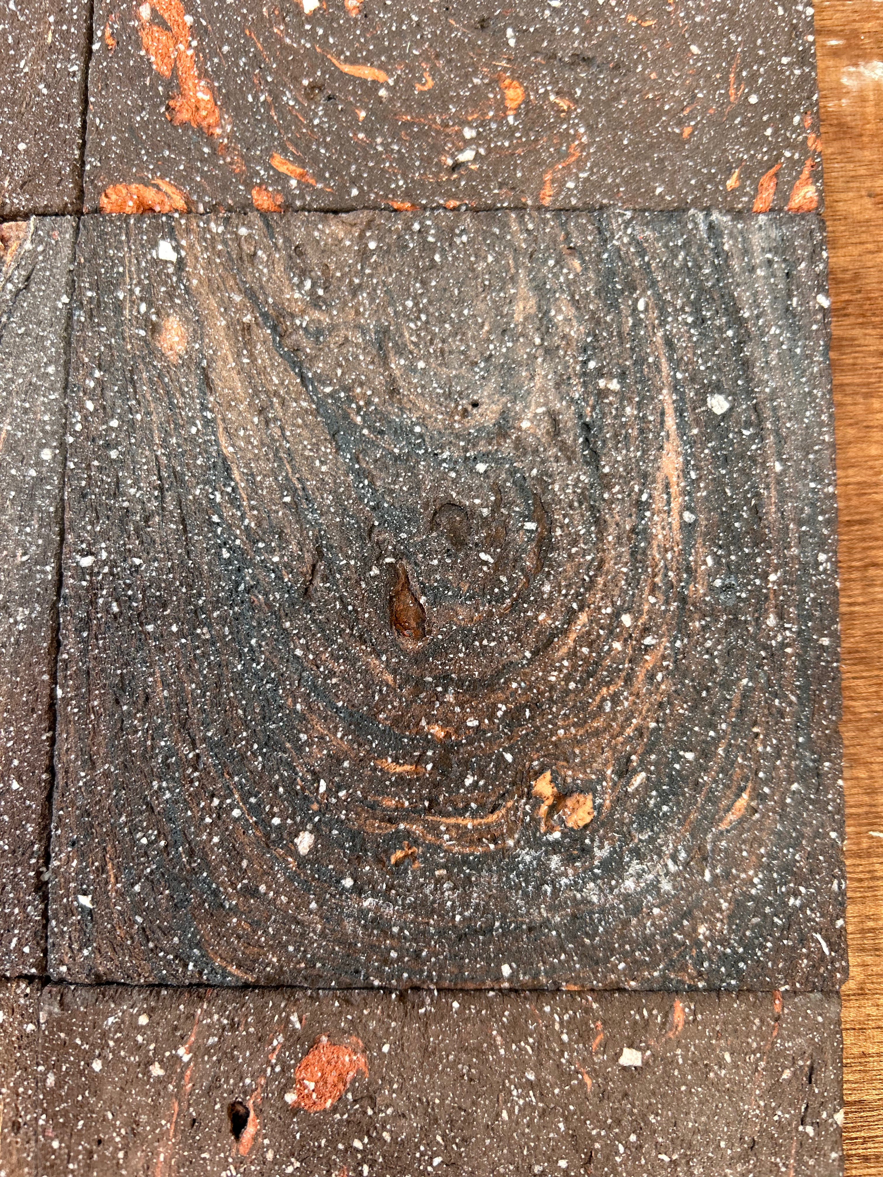 Bucolic Black Terracotta | Handmade | 10 x 10 cm