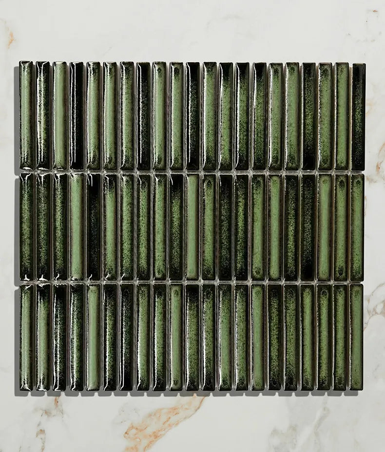 BAMBOO LUSTRE PORCELAIN | Mosaic walls | Naturally Of Earth Ltd