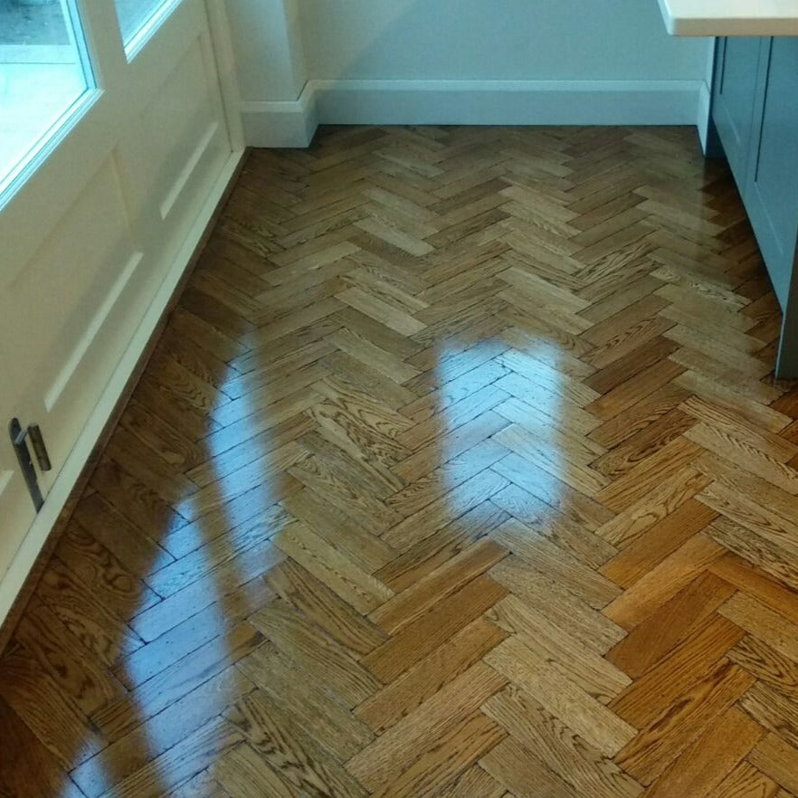 Solid Oak Parquet Flooring | Rustic | Square Edged
