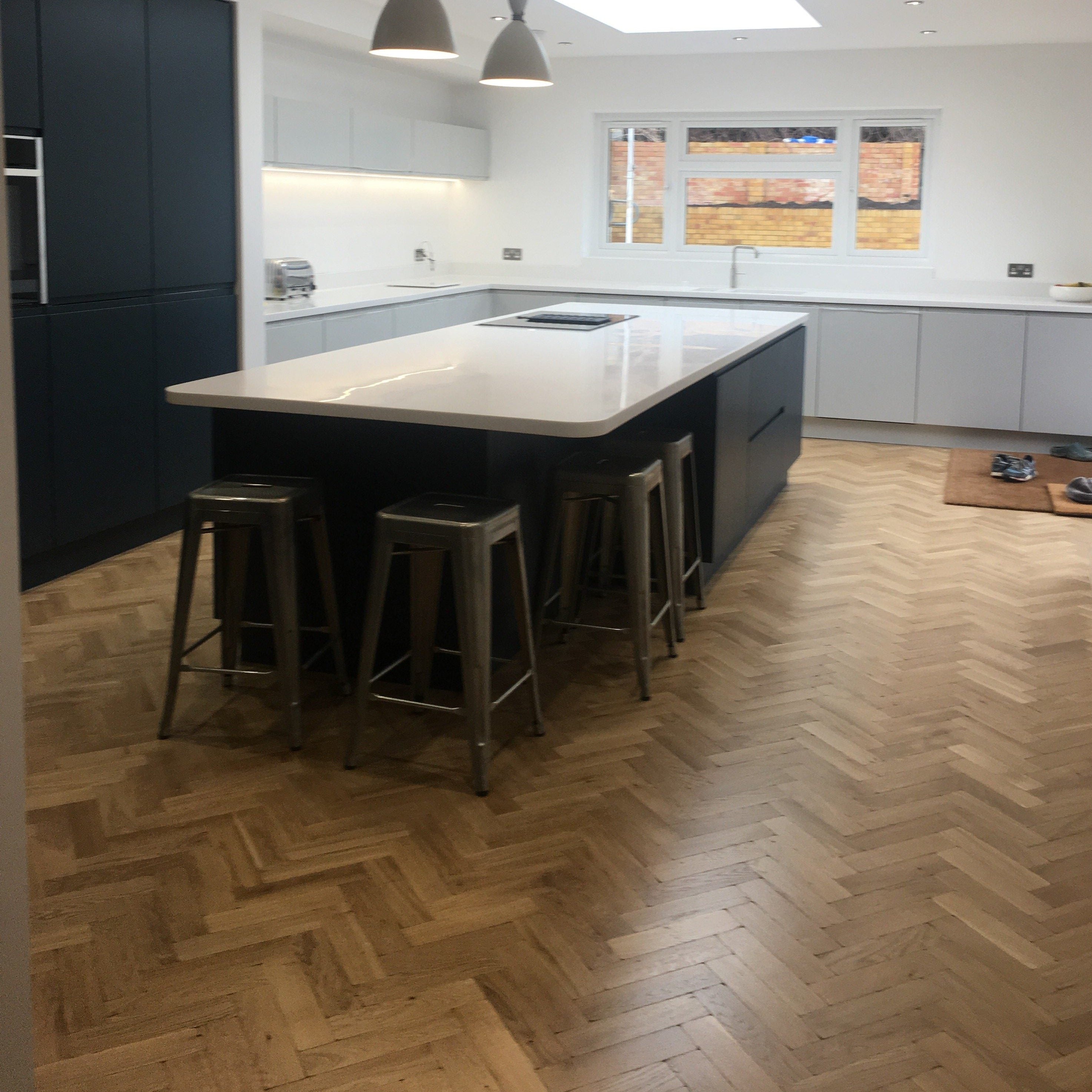 Solid Oak Parquet Flooring | Rustic | Square Edged