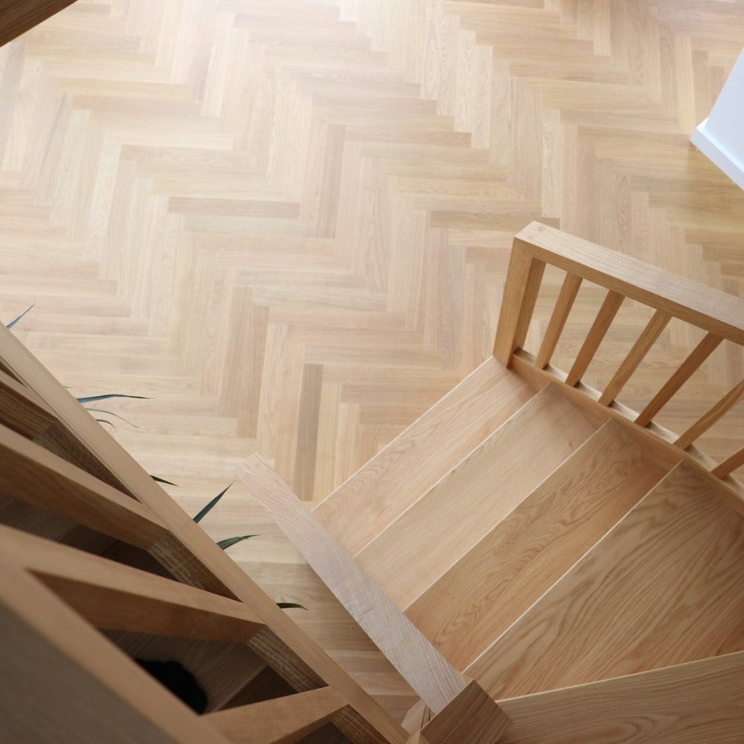 Engineered Prime Oak Parquet | Oiled by hand | www.naturallyofearth.co.uk