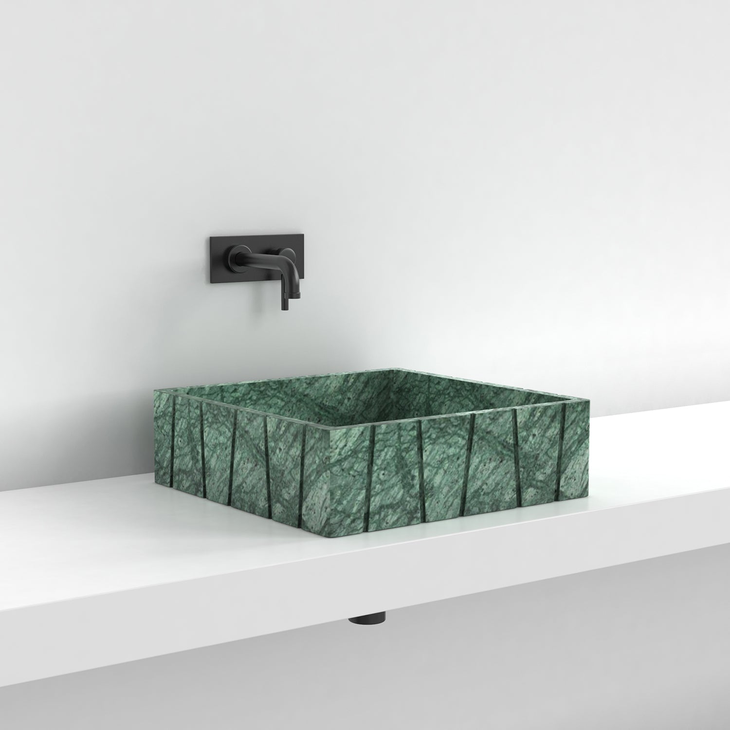 Emerald Green Marble | Countertop Washbasin | Durable Design