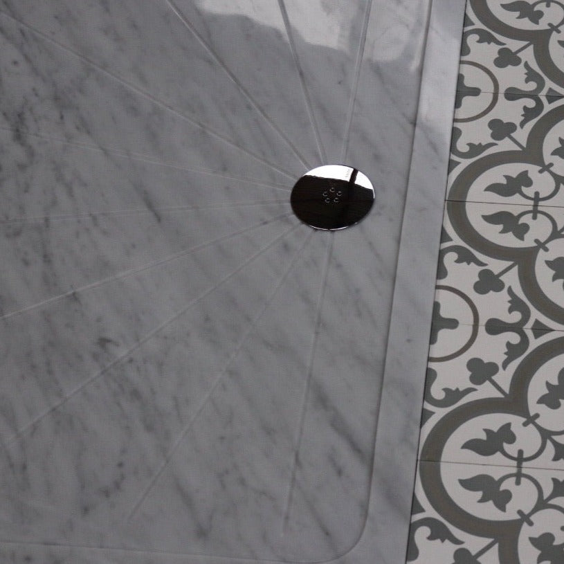 Carrara Marble | Handcrafted | Shower Tray