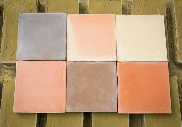 Handmade Natural Terracotta Tiles