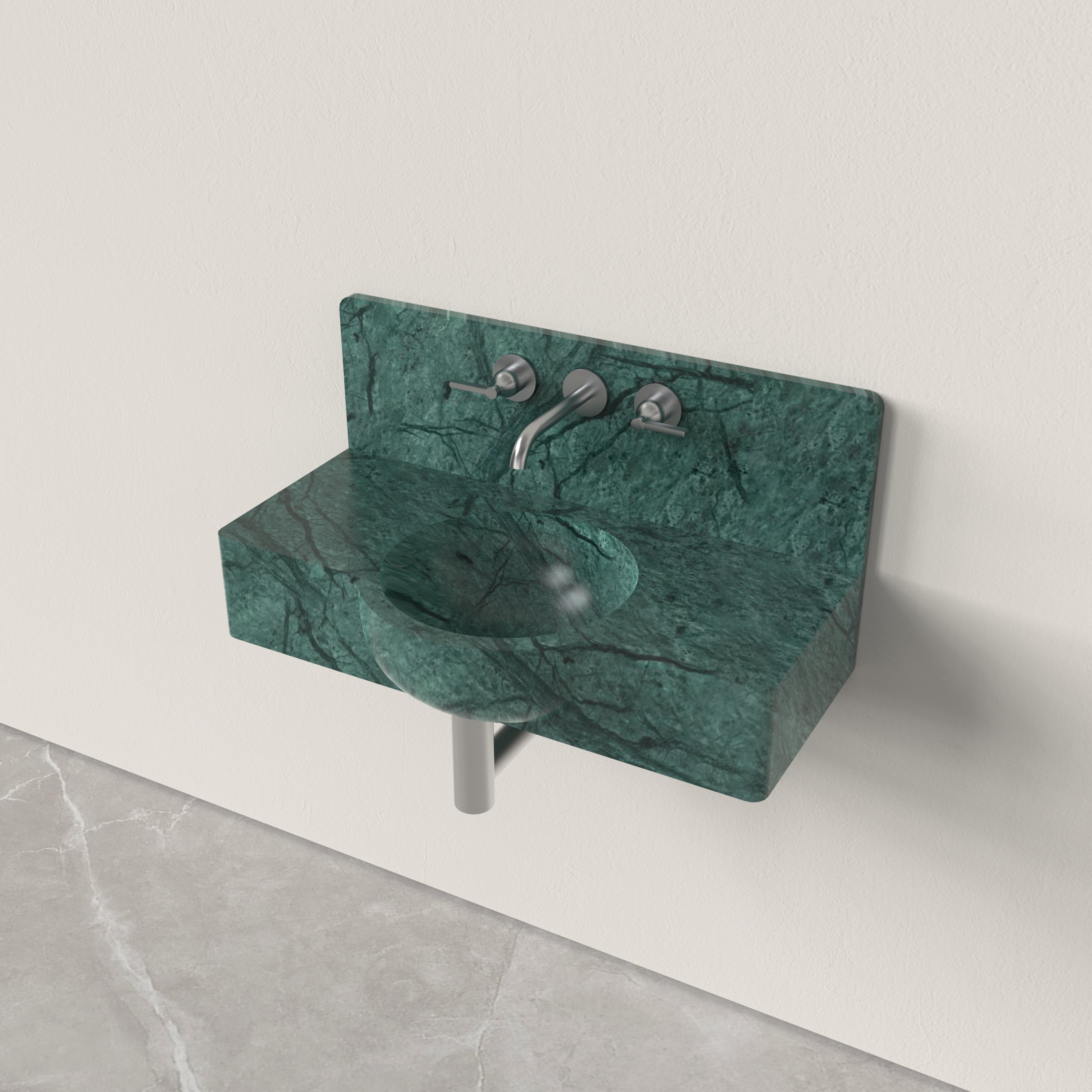 Emerald Green|Cloakroom Basin|Handcrafted