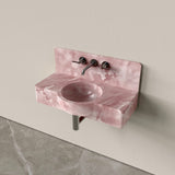 Pink Onyx| Lavatory Basin | Worldwide delivery