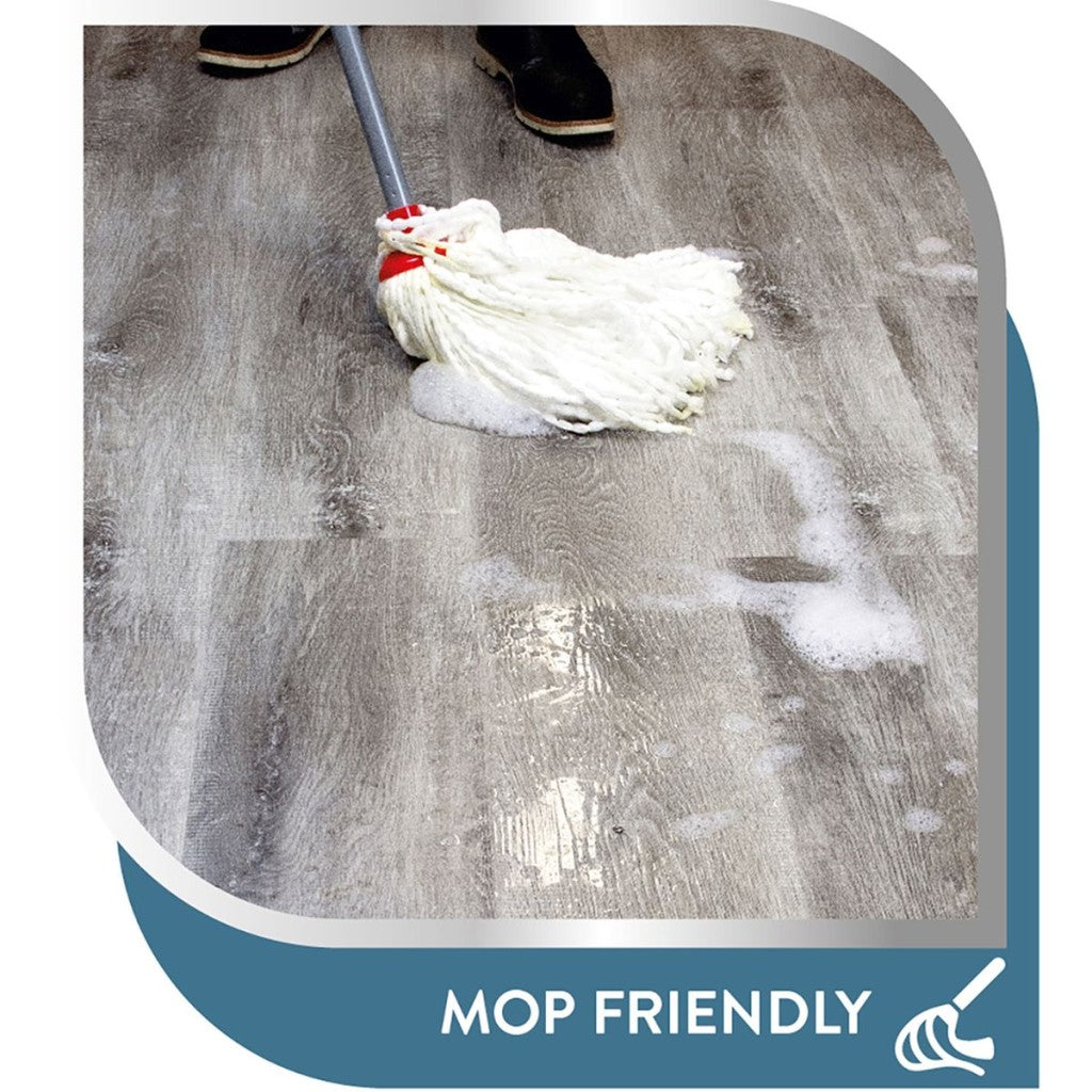 Herringbone | Kraus Harpsden Grey | LVT with Built In Underlay