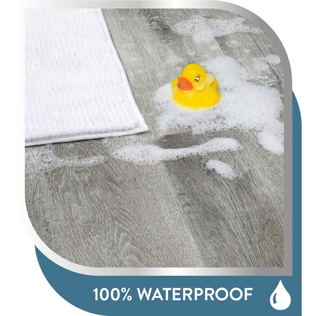 Herringbone | Kraus Harpsden Grey | LVT with Built In Underlay