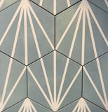 Lily Line Decor - Hexagon x 200 x 9mm