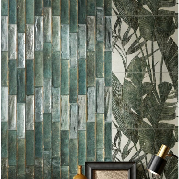 Soho | Emerald Wall Tile | 250x60mm