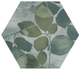 Woodland Glade Melange Green | Hexagon Porcelain | Walls & Floors