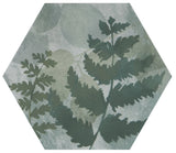 Woodland Glade Melange Green | Hexagon Porcelain | Walls & Floors