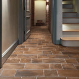 BREWHOUSE PORCELAIN PARQUET | R11 slip rating | Terracotta