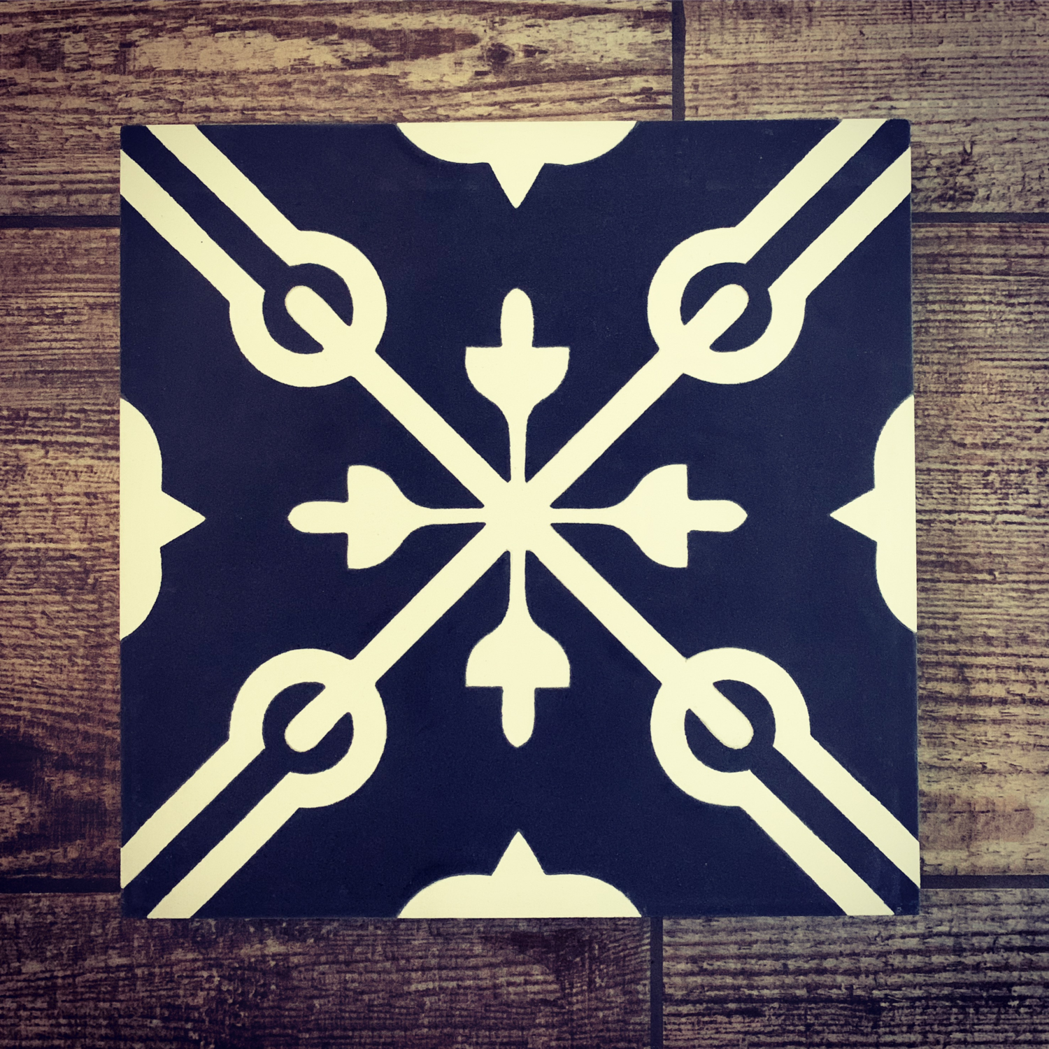 Encaustic Cement Tile  Handmade Decorative Cement Tile for Bathrooms, Kitchens & Hallways