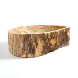 PETRIFIED WOOD | Countertop Basin | www.naturallyofearth.co.uk