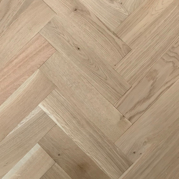 Solid Oak Parquet Flooring | Rustic | Square Edged