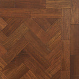 Solid Merbau Parquet | Unfinished | Herringbone