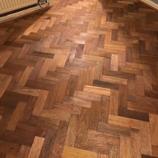 Solid Merbau Parquet | Unfinished | Herringbone