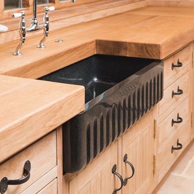 Double sized Butler sink | Solid Stone | Handcrafted