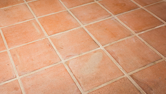 Natural Terracotta floor tiles - 30 x 30 x 2cm
