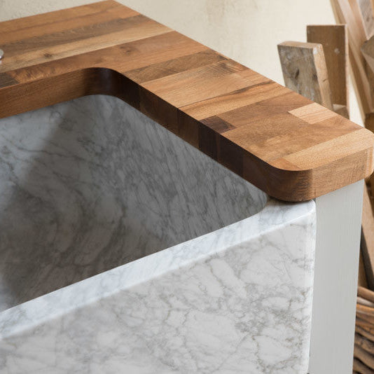 Crafted from a single block of marble
