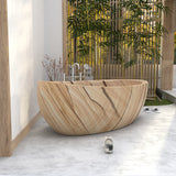 Sandstone Handcrafted Freestanding Bathtub