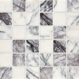 Calacatta Viola Polished Marble Mosaic Tiles