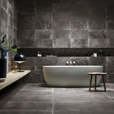 Fusion Black Matt Porcelain Floor Wall Tiles