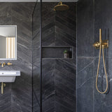 Fusion Black Matt Porcelain Floor Wall Tiles