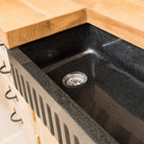 Double sized Butler sink | Solid Stone | Handcrafted