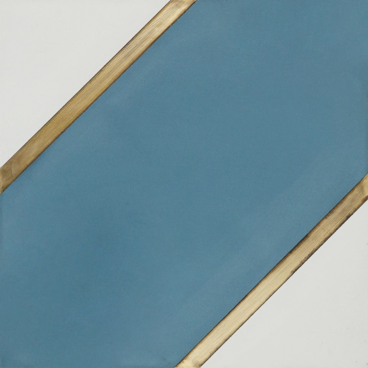 Pellucid Sky Diamond | Handmade | Encaustic Cement Tile