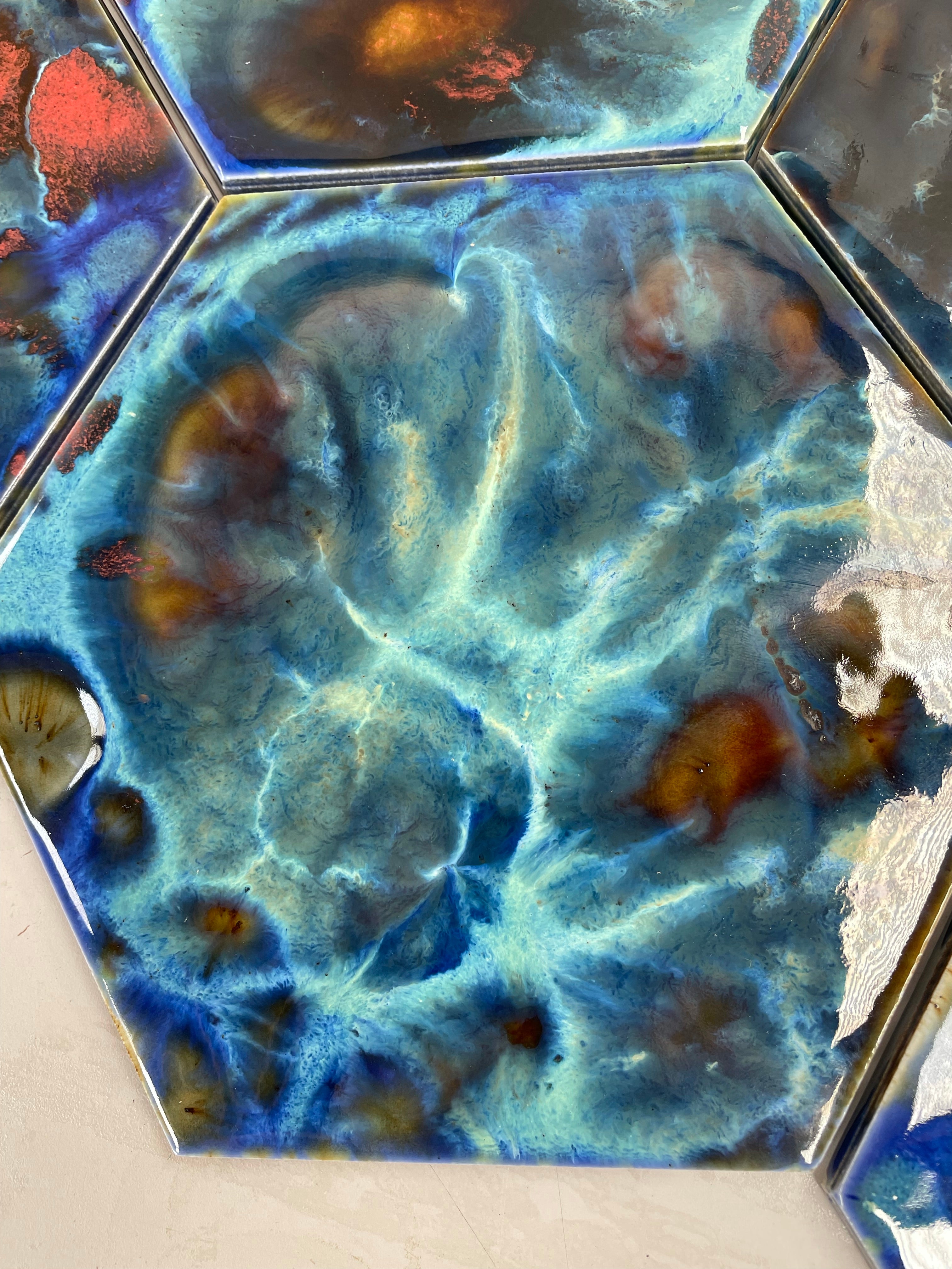 The Supernova | Hexagon Porcelain | Totally Unique design