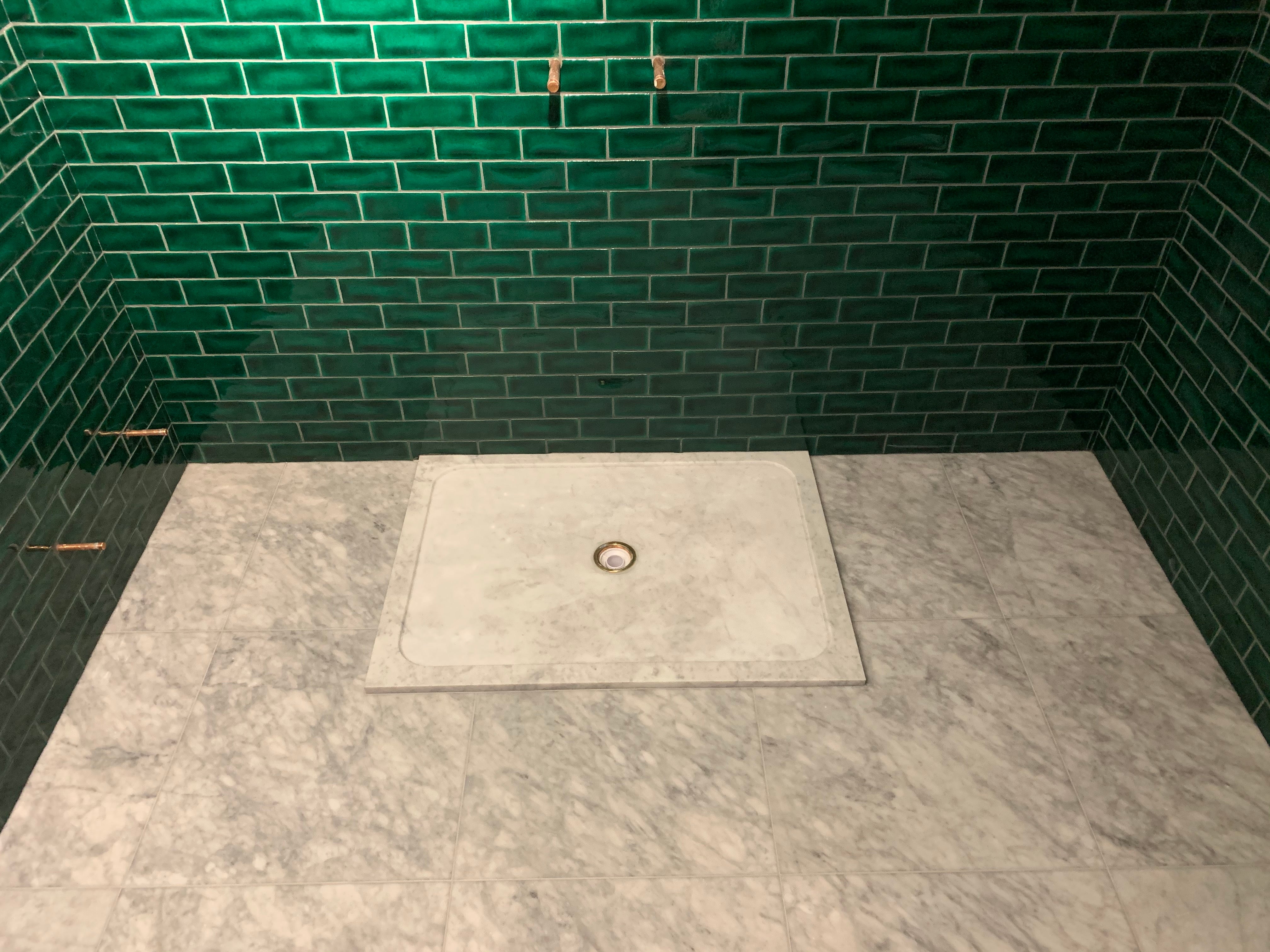 Emerald Green | handmade wall tiles | Perfectly Imperfect