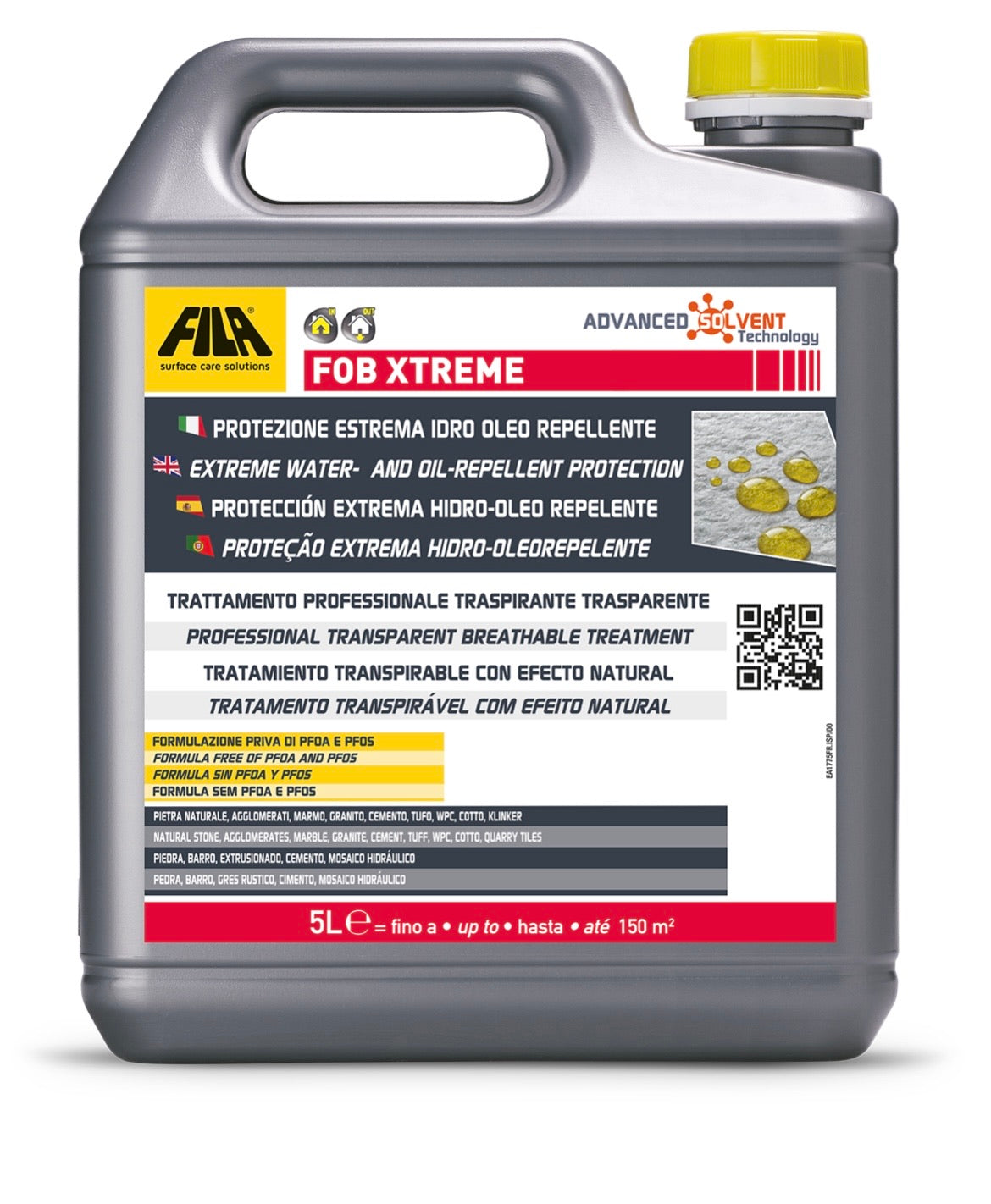 Fob Xtreme | WATER- AND OIL-REPELLENT PROTECTION | Shipping Option (A)