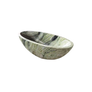 Jade Green Marble Freestanding Bathtub